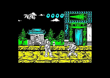 International Ninja Rabbits (UK) (1992) screen shot game playing